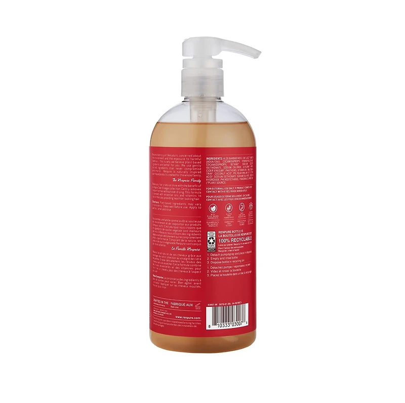 Renpure Plant Base Apple Cider Vinegar Shampoo, 710 mL