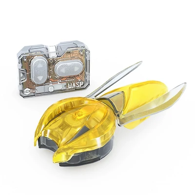 HEXBUG Wasp, Insecte commandé à distance, Jouet insecte factice, Spécimen robot motorisé, cadeau pour garçons et filles à partir de 3 ans