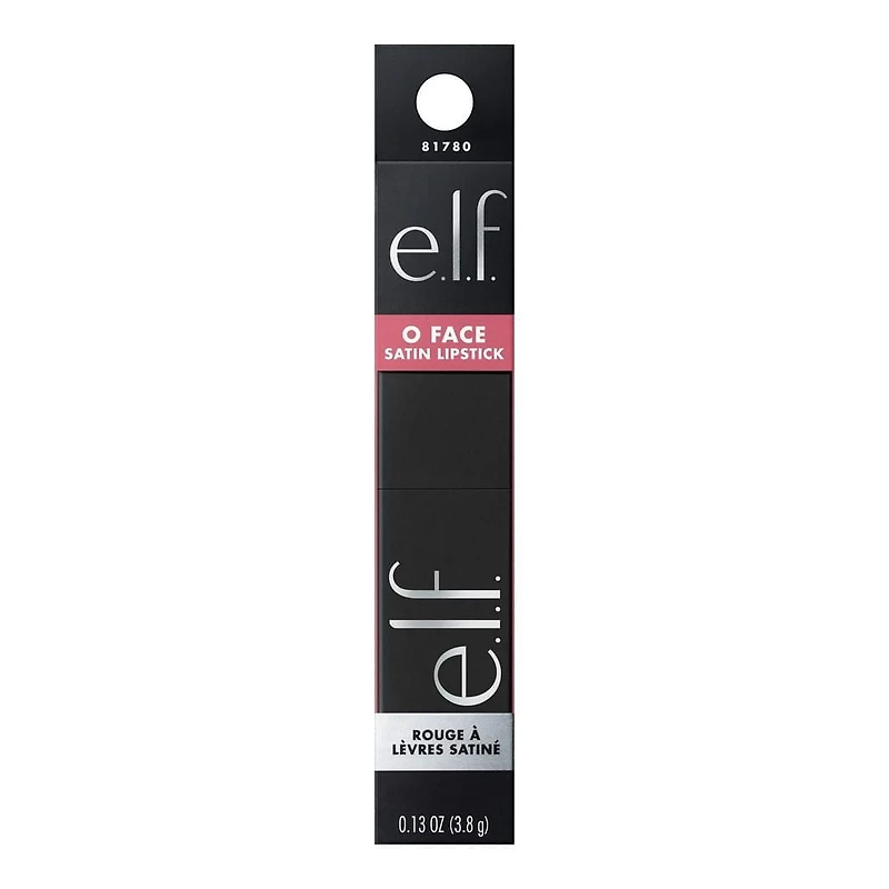 e.l.f. Cosmetics O Face Rouge à lèvres satin Richement pigmenté, 3.8 g