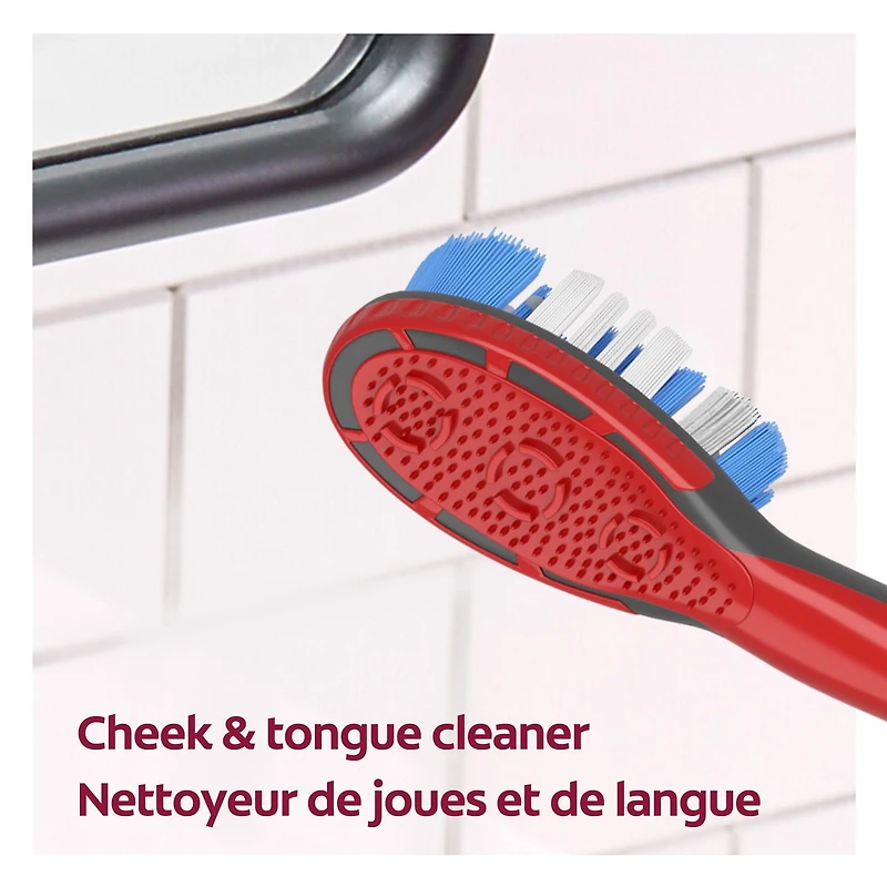 Brosse à dents vibrante alimentée Colgate 360° Optic White Sonic Power - paquet de 2 2 Brosse à dents