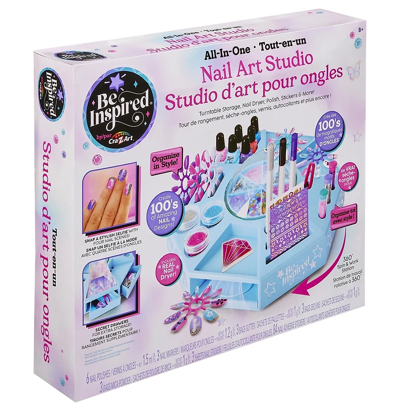 Be Inspired All in One Nail Art Studio Exclusive to Walmart