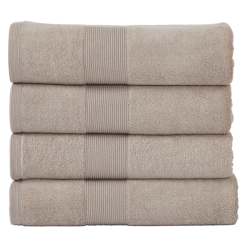 Fabstyles Super Soft and Absorbent Bath Towel, Luxury Bath Towels for Spa, Home, and Hotel, Quick Dry Towels, Set of 4, 27 x 54 Inches