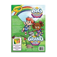 Crayola Big Book of Stories Colouring Book, 288 Pages, Big colouring book