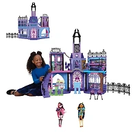 Monster High Bundle - Haunted High School Playset and 2 Dolls