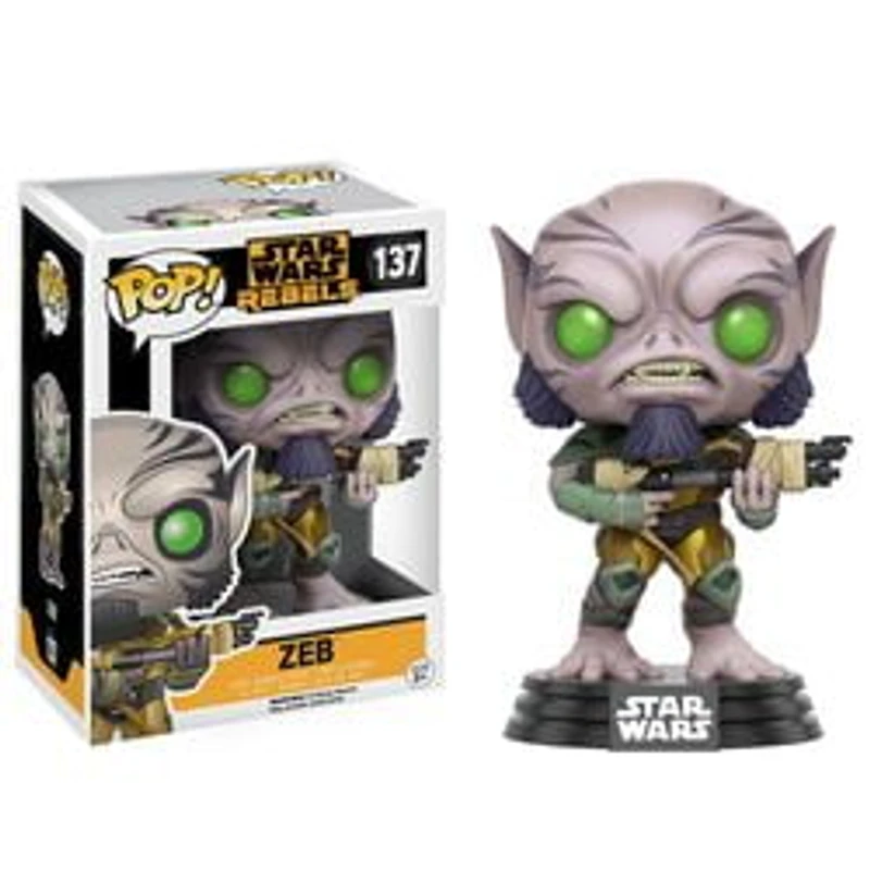Funko POP! Star Wars Rebels - Zeb Vinyl Figure