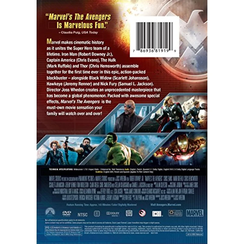 Les Avengers De Marvel