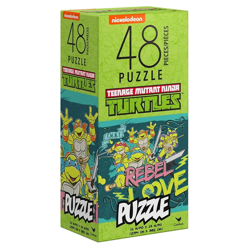 Teenage Mutant Ninja Turtles 48-Piece Puzzle, for Families and Kids Ages 4 and up