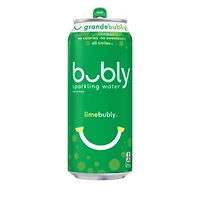 Bubly Lime Sparkling Water 473mL, Can, 473 mL