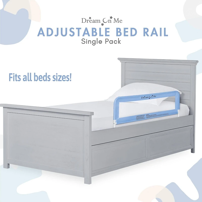Dream On Me Adjustable Mesh Bed Rail,  Model #444