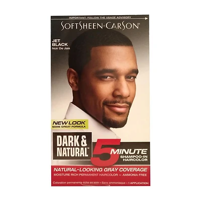 Dark & Natural Men's 5 Minute Hair Color  #31, Natural looking Gray Coverage