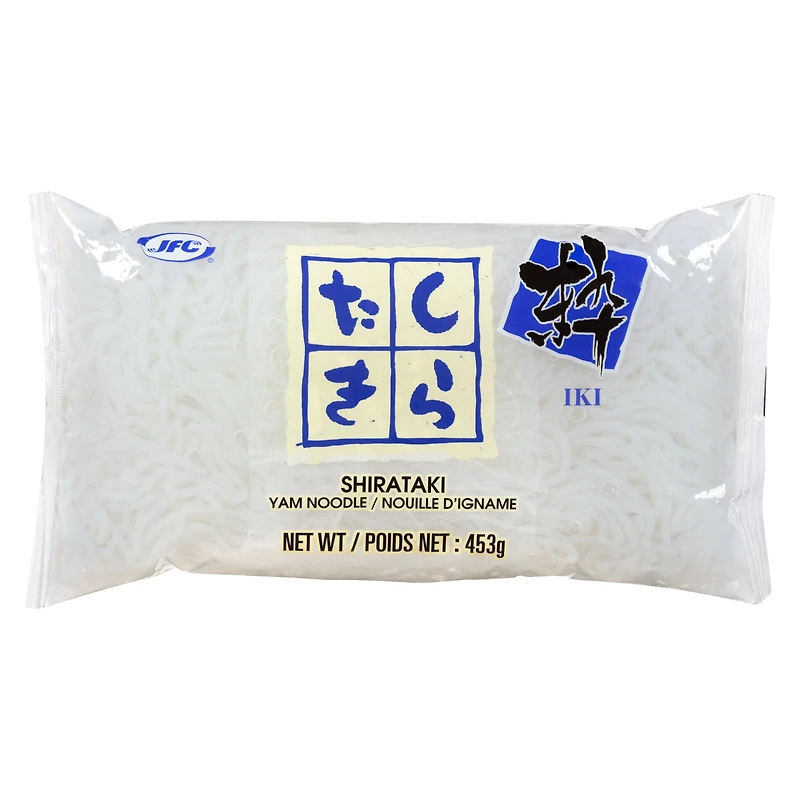 Nouilles d'igname blanc Iki Shirataki de JFC 397g