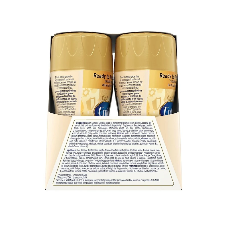 Formule pour bébé A+ NeuroPro, prête à nourrir, 237ml x 6ct 237 ml x 6 ct