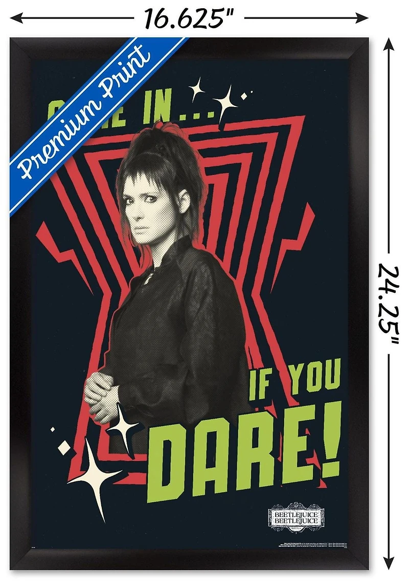 Beetlejuice Beetlejuice - Come In If You Dare Wall Poster