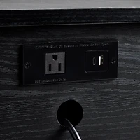 Better Homes & Gardens Juliet 3 Drawer Nightstand with USB