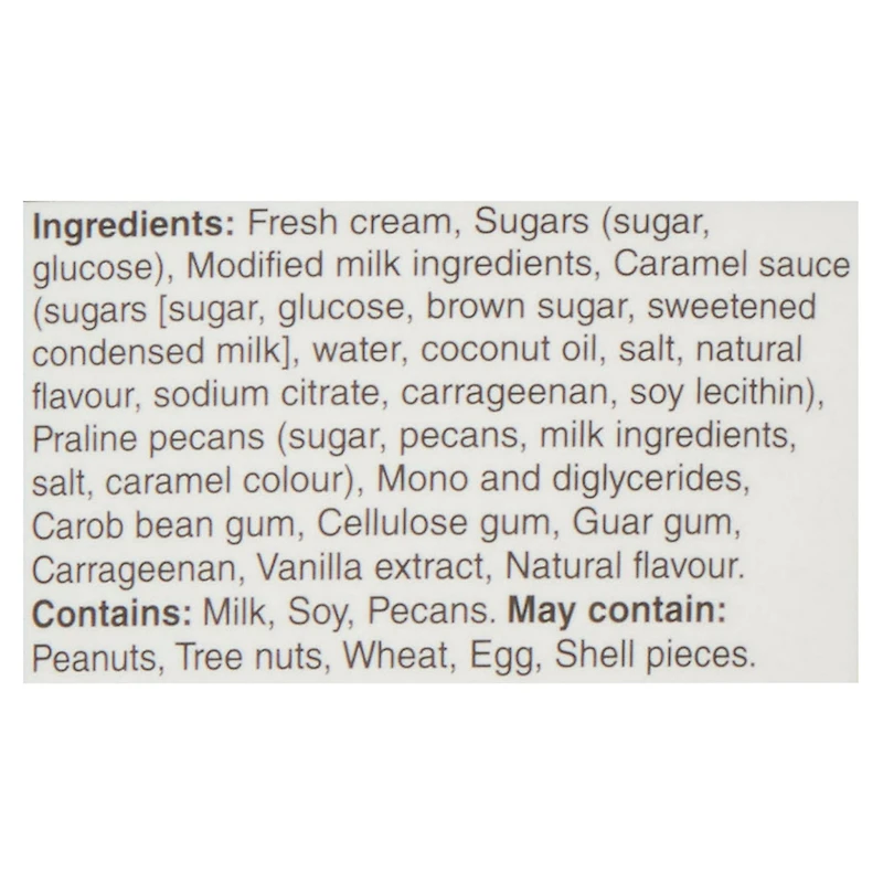 Chapman's Premium Caramel Praline Ice Cream in a Tub, 2L