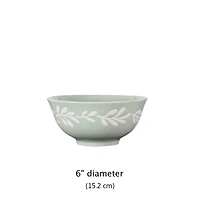 Service de vaisselle en grès Mainstays Emelie Green 12 pièces