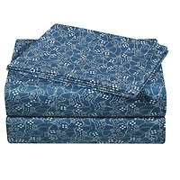 Ensemble de draps à imprimé en microfibre douce facile à nettoyer pour enfants Mainstays Tailles: 1 place, 2 places et grand lit