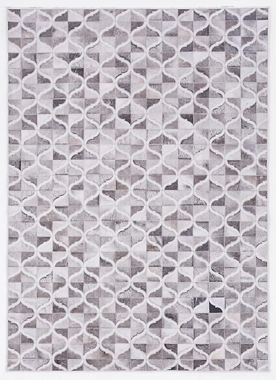Tapis Laredo Brim gris & ivoire 6 pi 7 po x 9 pi 7 po