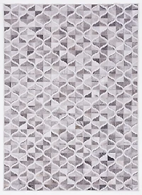 Tapis Laredo Brim gris & ivoire 6 pi 7 po x 9 pi 7 po