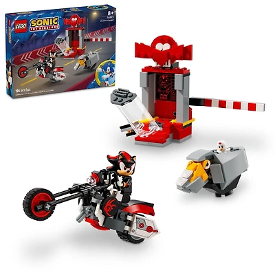 LEGO Sonic L’évasion de Shadow the Hedgehog 76995 Ensemble de construction (196 pièces) Comprend 196 pièces, 8+ ans