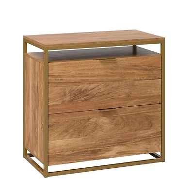Sauder® International Lux Filing Cabinet, Sindoori Mango®, 428211