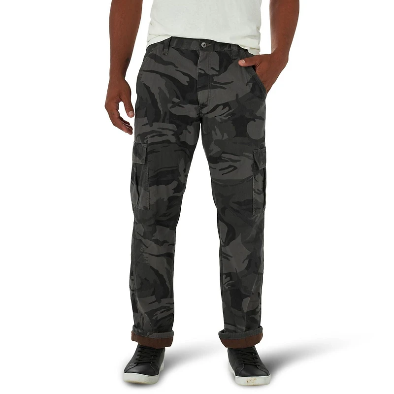 Wrangler Men's Fleece Lined Cargo Pant