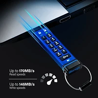 Istorage 16GB datashur Pro USB 3.0 Encrypted Flash Drive