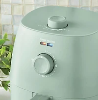 Mainstays 2.2 Quart Compact Air Fryer, Non-Stick, Dishwasher Safe, 1150W, Black