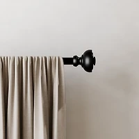 Tringle à rideaux réglable Mainstays noire Cameron urn de 1,9 cm, (76 cm à 213 cm)