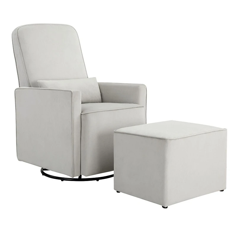 Lennox Chloe Swivel Glider and Ottoman