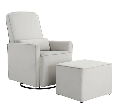 Lennox  Chloe  Swivel Glider and Ottoman