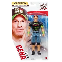 Figurine Grands Champions WWE d’environ 15 cm John Cena, figurine articulée à collectionner, cadeau pour enfants à partir de 6 ans