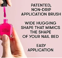 Nails Inc It's Topless Renee 1 Step Gel Manicure Nail Polish, 1 Step Gel Manicure Nail Polish