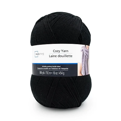 Mainstays Cozy Coquelicot Fil Acrylique Moyen 1 Pelote