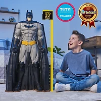 Batman, Bat-Tech Batcave, Giant Transforming Playset with Exclusive 4” Batman Figure and Accessories, Kids Toys for Boys Aged 4 and Up, Batman, Bat-Tech Batcave