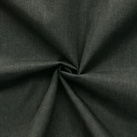 Loft Living Elba Total Blackout Textured Grommet Single Curtain Panel 52" x 63" in Charcoal