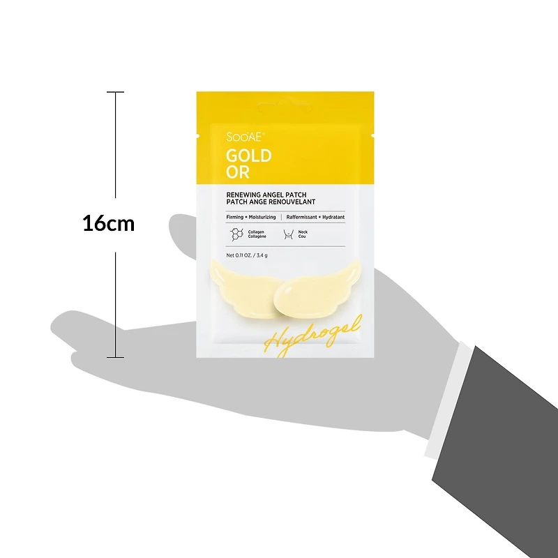 Soo'AE Gold Renewing Angel Patch, Volume : Net 0.11 OZ. / 3.4 g