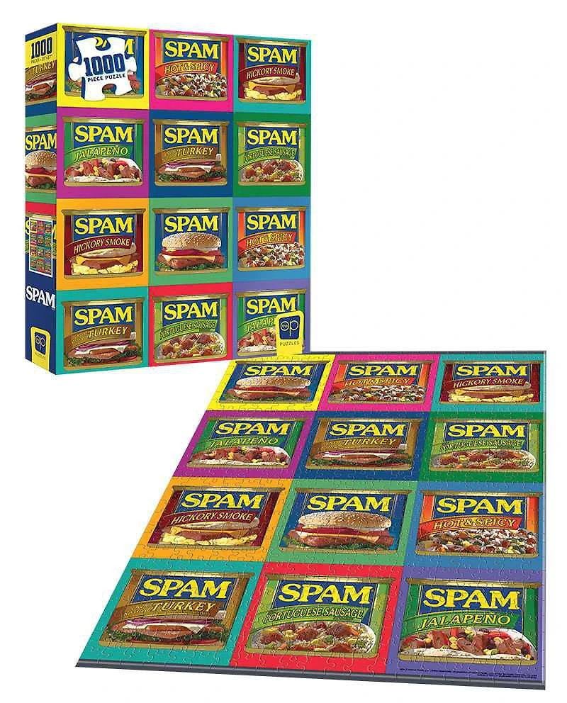 Casse-Tête 1000 Pièces - La Marque De SPAM “Sizzle. Pork. And. Mmm.”