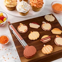 Pinces de cuisson et de service en acier inoxydable et silicone 9” - Tout-pour-Célébrer de Walmart, Citrouille, Orange WAY-TO-CEL PL PINCES SILICONE