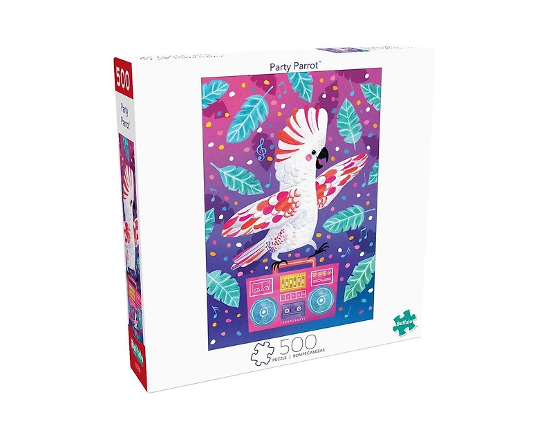 Buffalo Games - Party Parrot - 500 Piece Jigsaw Puzzle