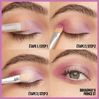 Maybelline New York, Shadow Blocks, Fard à paupières, Brodway & Prince St, 2,4 g nuances spectaculaires dans un format poche