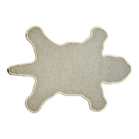 Tapis de chiffon touffeté à la main imprimé animal Fabstyles pour salon, couloir, patio
