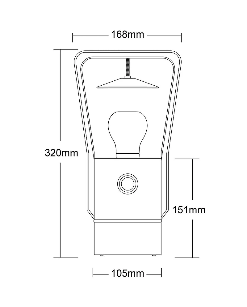 Tru De Light Vienne LED Lampe