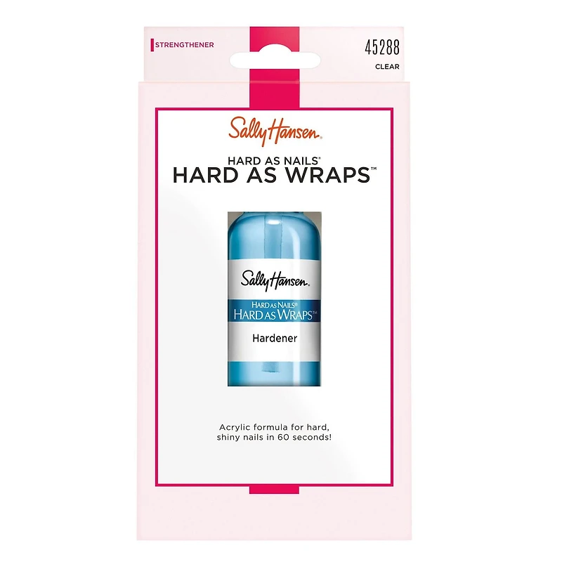 Sally Hansen Fortifiant Hard as Nails®, protège contre l'écaillage et les fissures, obtenez des ongles plus longs, plus forts et brillants Traitement Fortifiant