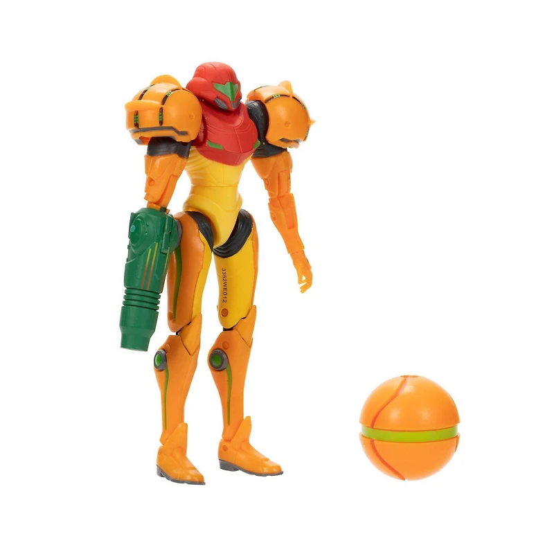 Nintendo 4 Inch Figure - Samus with Morph Ball, Nintendo Figure