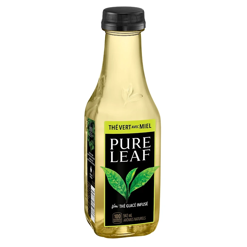Pure Leaf® Thé vert au miel 547 mL, bouteille 547mL
