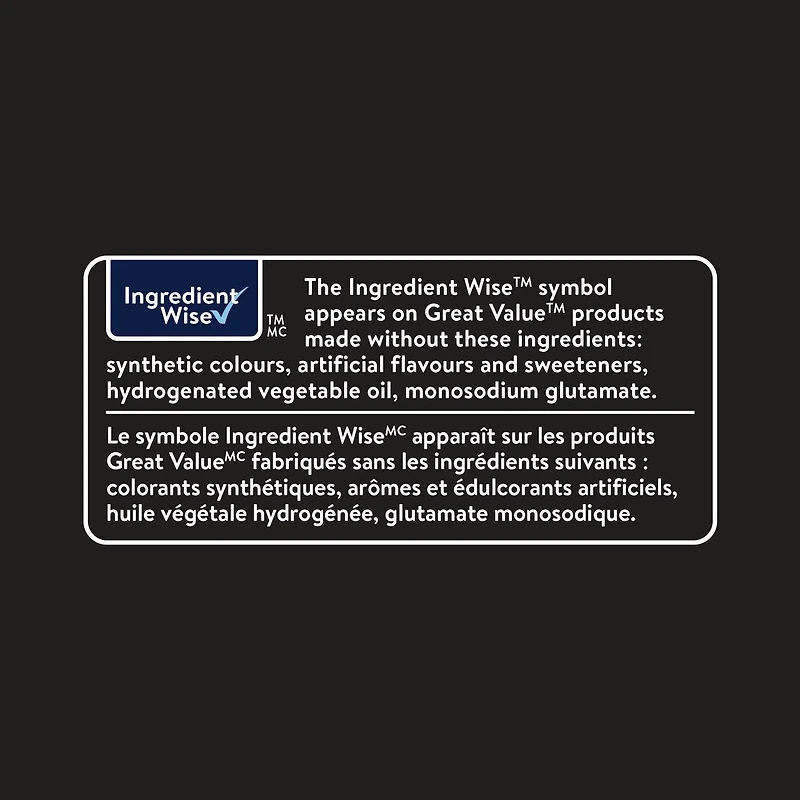 Craquelins au riz brun au sésame noir Great Value