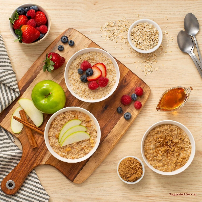 Quaker Gruau instantané Teneur élevée en fibres Raisins secs et épices 344 g.