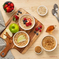 Quaker Gruau instantané Teneur élevée en fibres Raisins secs et épices 344 g.