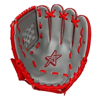 Future Stars 9" Baseball / Tee-Ball Glove - Left Hand Catch - Red
